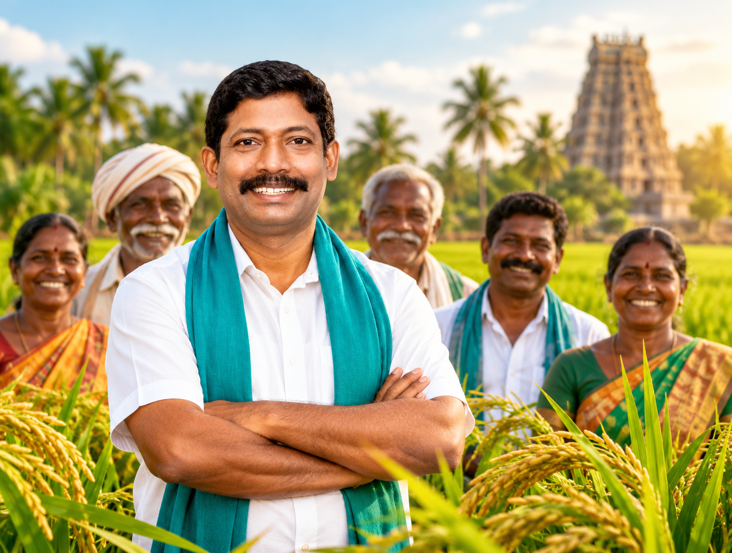 Chola Naadu company identity and traditional rice varieties banner
